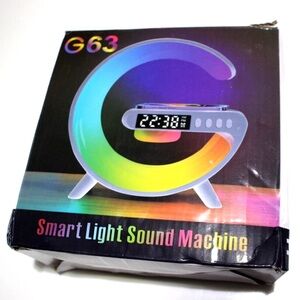 G63 Smart Light Sound Machine - Rainbow LED Clock